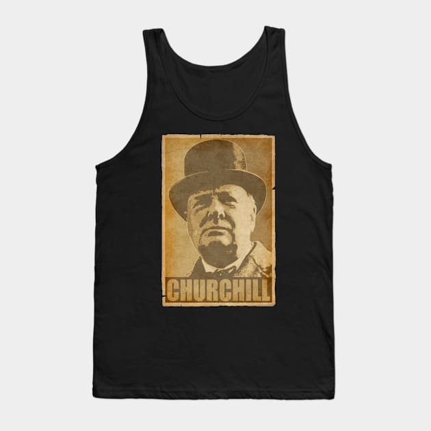 Winston Churchill Hope Tank Top by Nerd_art